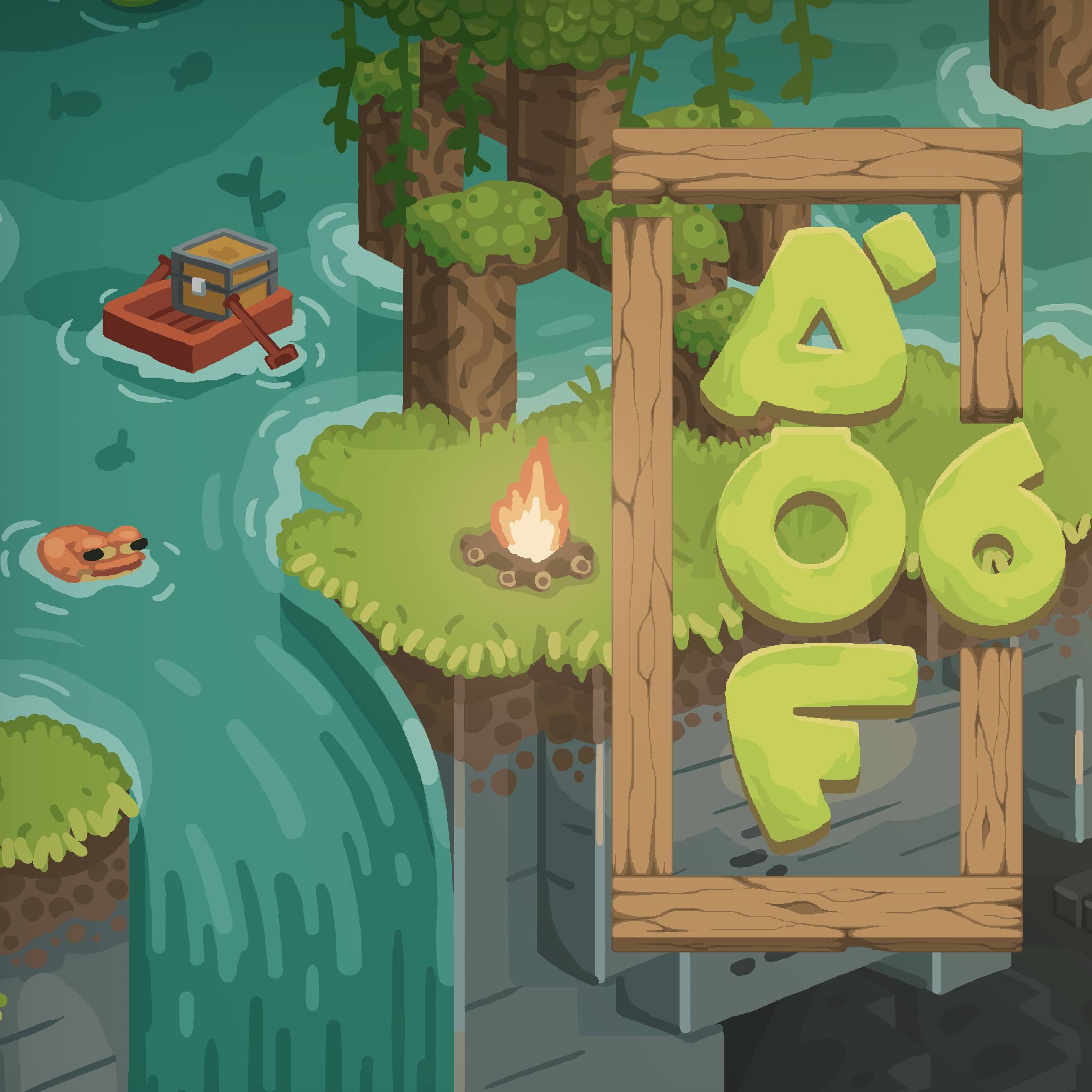 Логотип мода All of Fabric 6 - AOF6