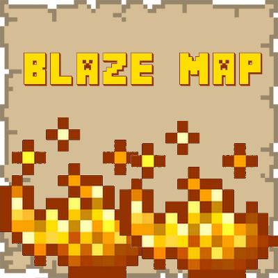 Логотип мода Blaze Map