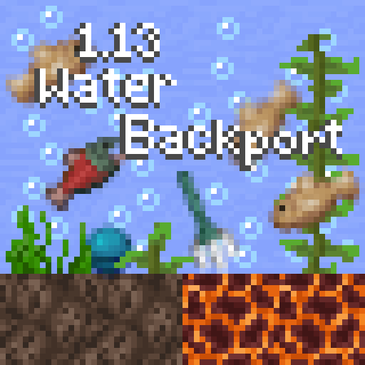 Логотип мода [Backport] 1.13 Bubble Columns for 1.12