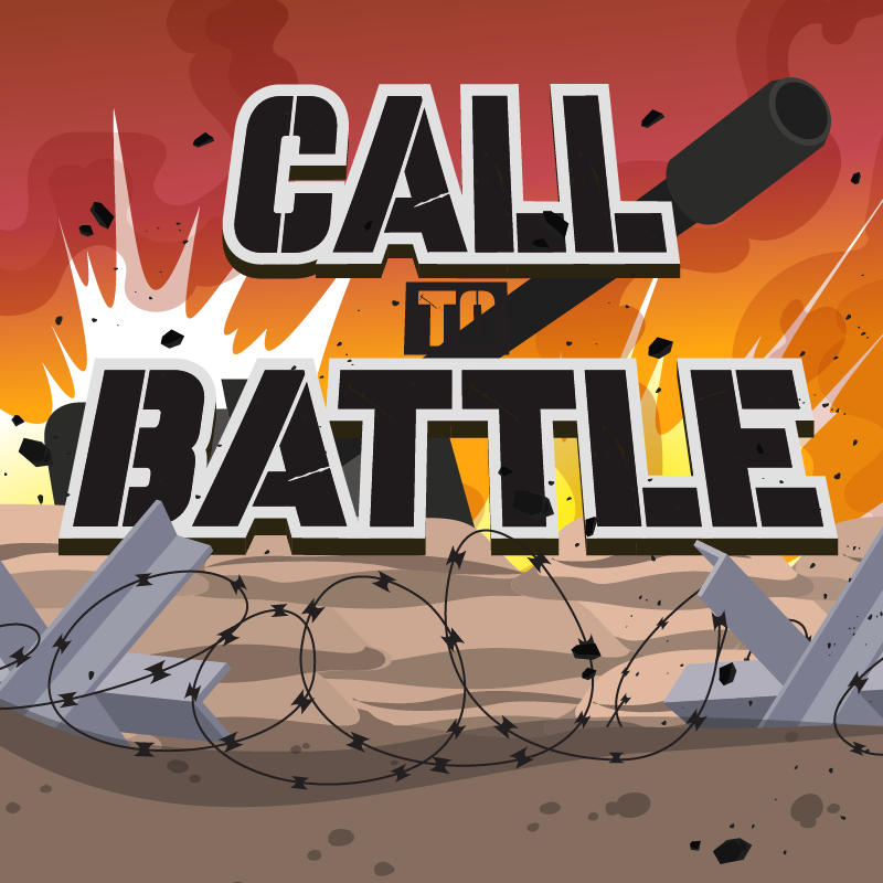 Логотип мода Call to Battle WW2 / WWII - World War II Experience for Minecraft