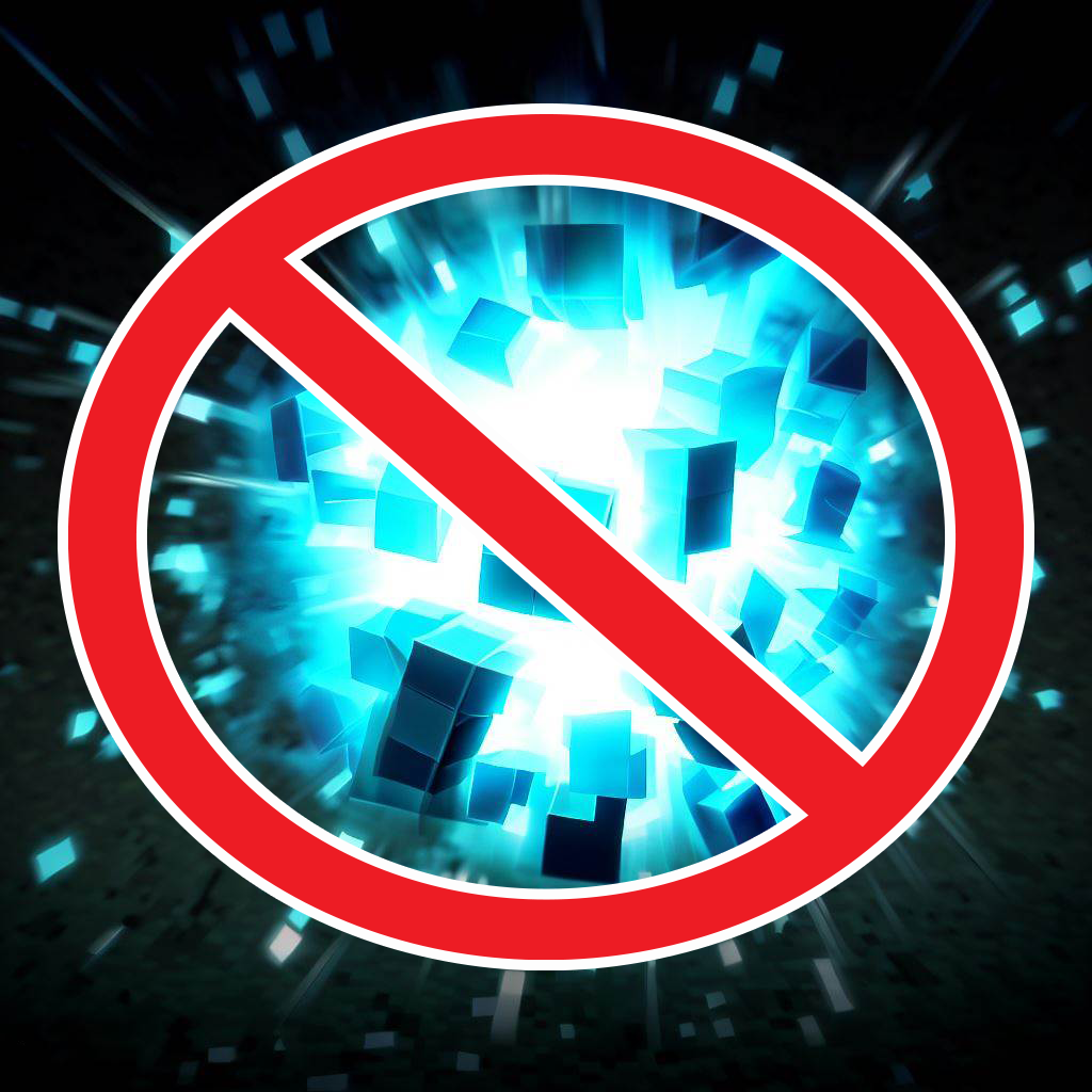 Логотип мода Creeper no Break Blocks