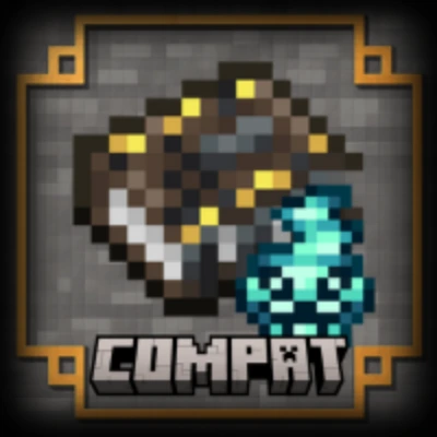 Логотип мода Dungeons And Combat x Iron's Spells