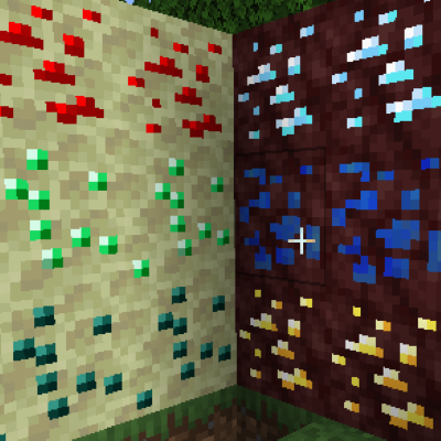 Логотип мода Elementary Nether and End Ores