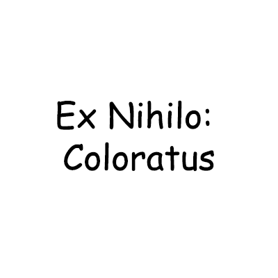 Логотип мода Ex Nihilo: Coloratus
