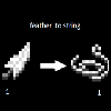 Превью мода Feather to string