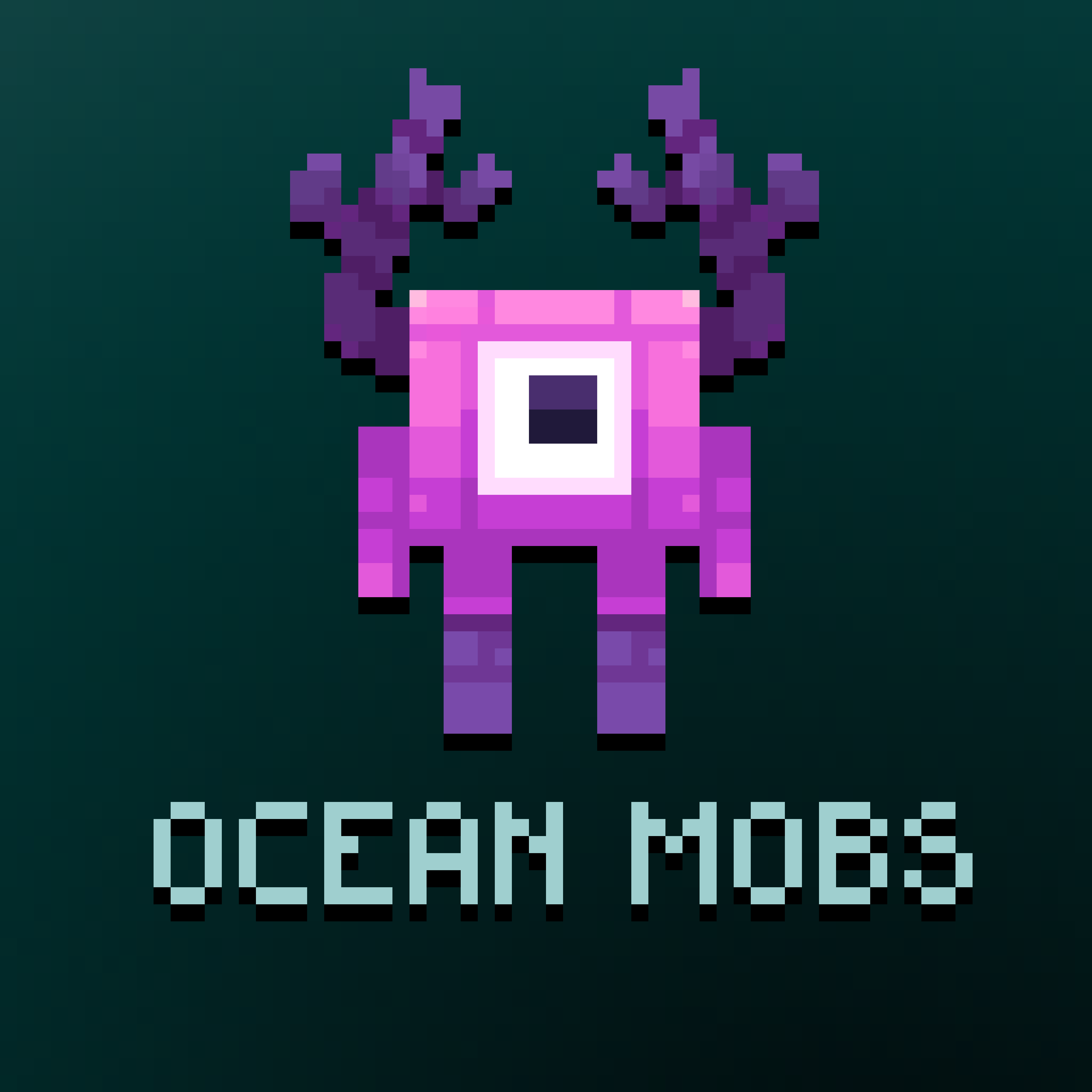 Логотип мода FTB Ocean Mobs