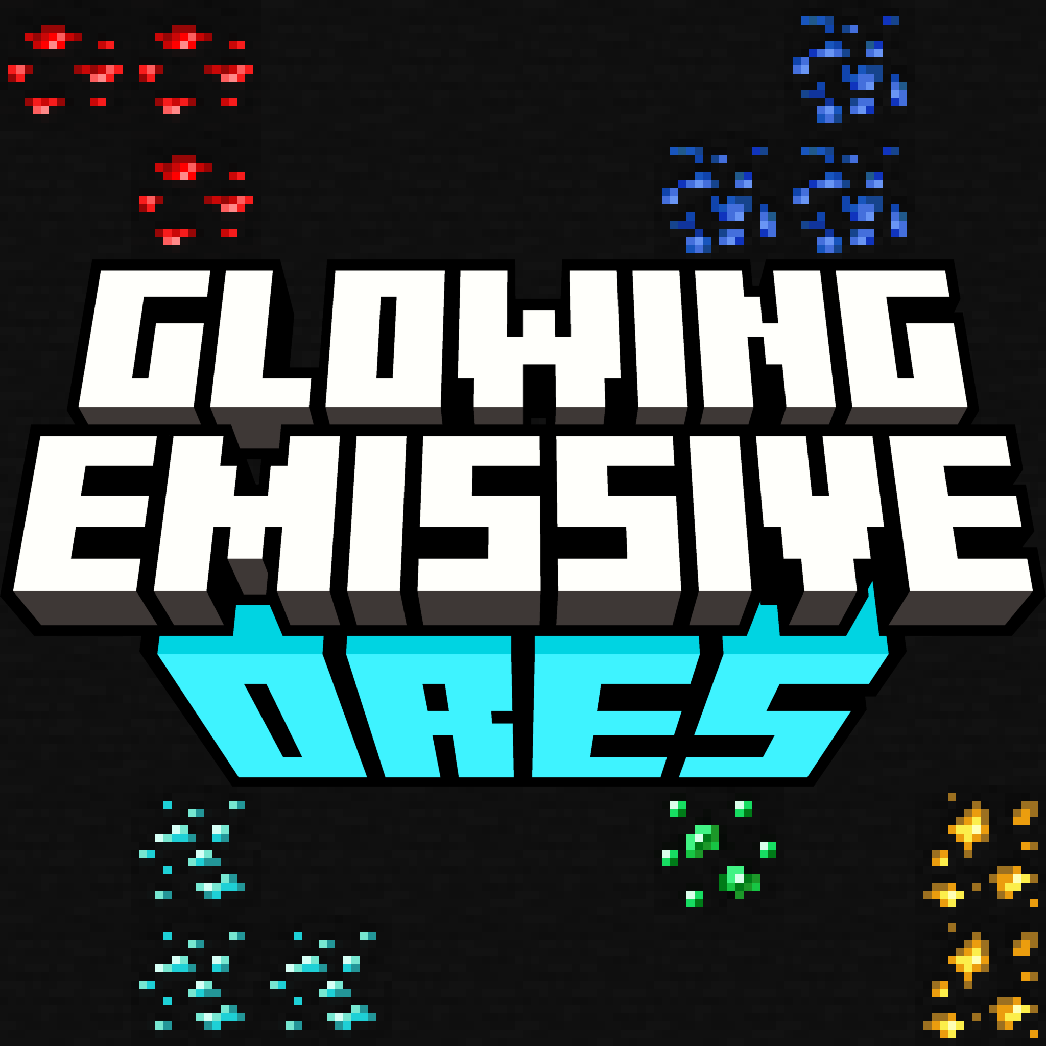 Логотип мода Glowing Emissive Ores