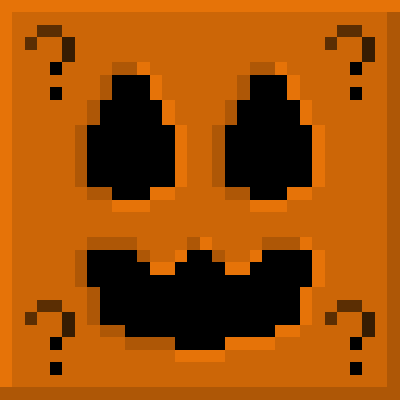 Логотип мода Halloween LuckyBlocks