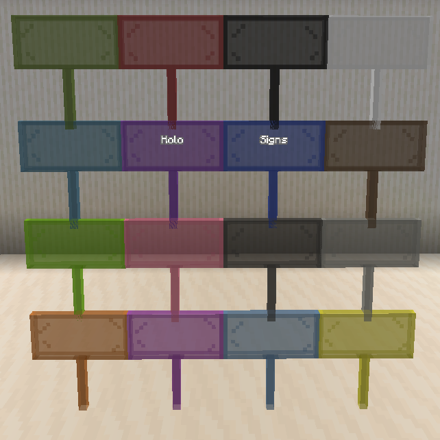 Логотип мода HoloSigns