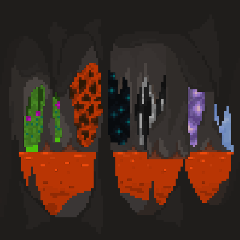 Логотип мода Infinity Cave