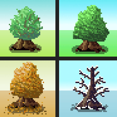 Логотип мода InGame Info XML - Serene Seasons