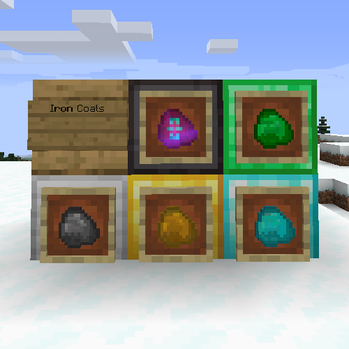 Логотип мода Iron Coals