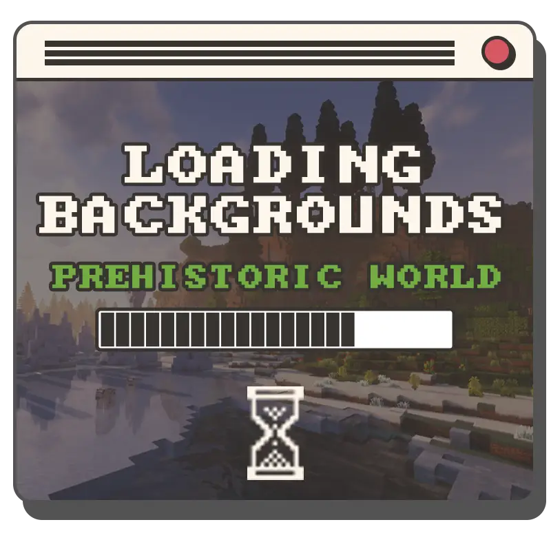 Логотип мода Loading Backgrounds - Prehistoric World