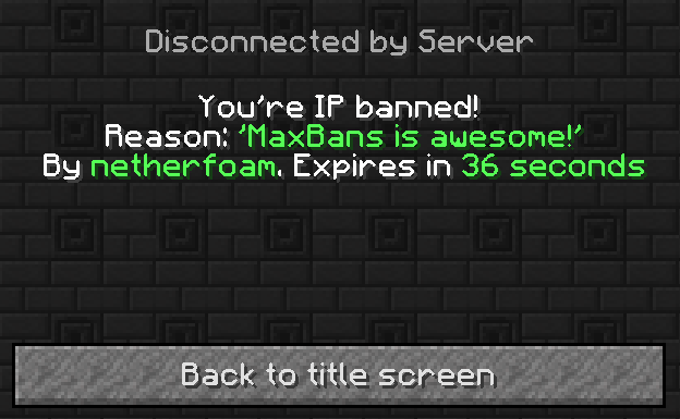 Логотип мода MaxBans