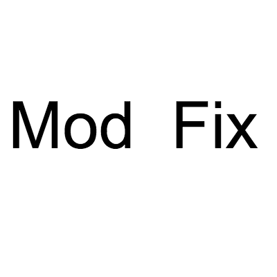 Логотип мода Mod-Fix