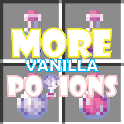 Логотип мода More Vanilla Potions [NEOFORGE&FABRIC&FORGE]