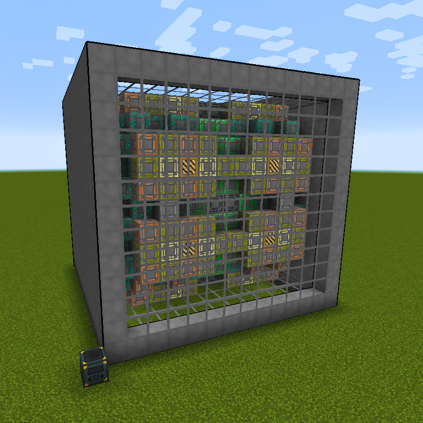 Логотип мода NuclearCraft Reactor Builder