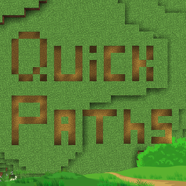 Логотип мода Quick Paths