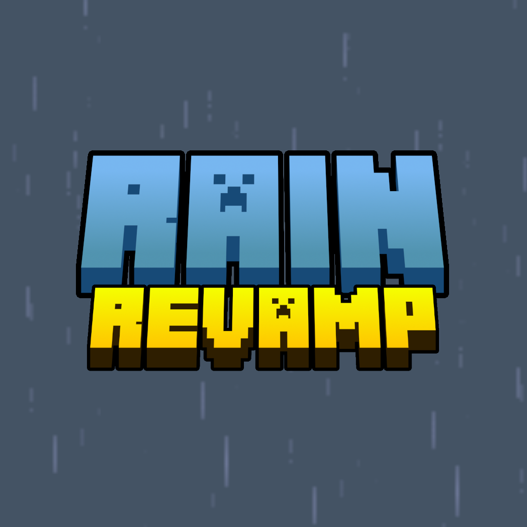 Логотип мода Rain Revamp - More realistic rain color! Perfect for shaders!