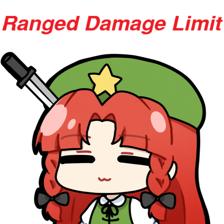 Логотип мода Ranged Damage Limit