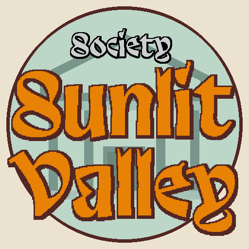 Логотип мода Society: Sunlit Valley