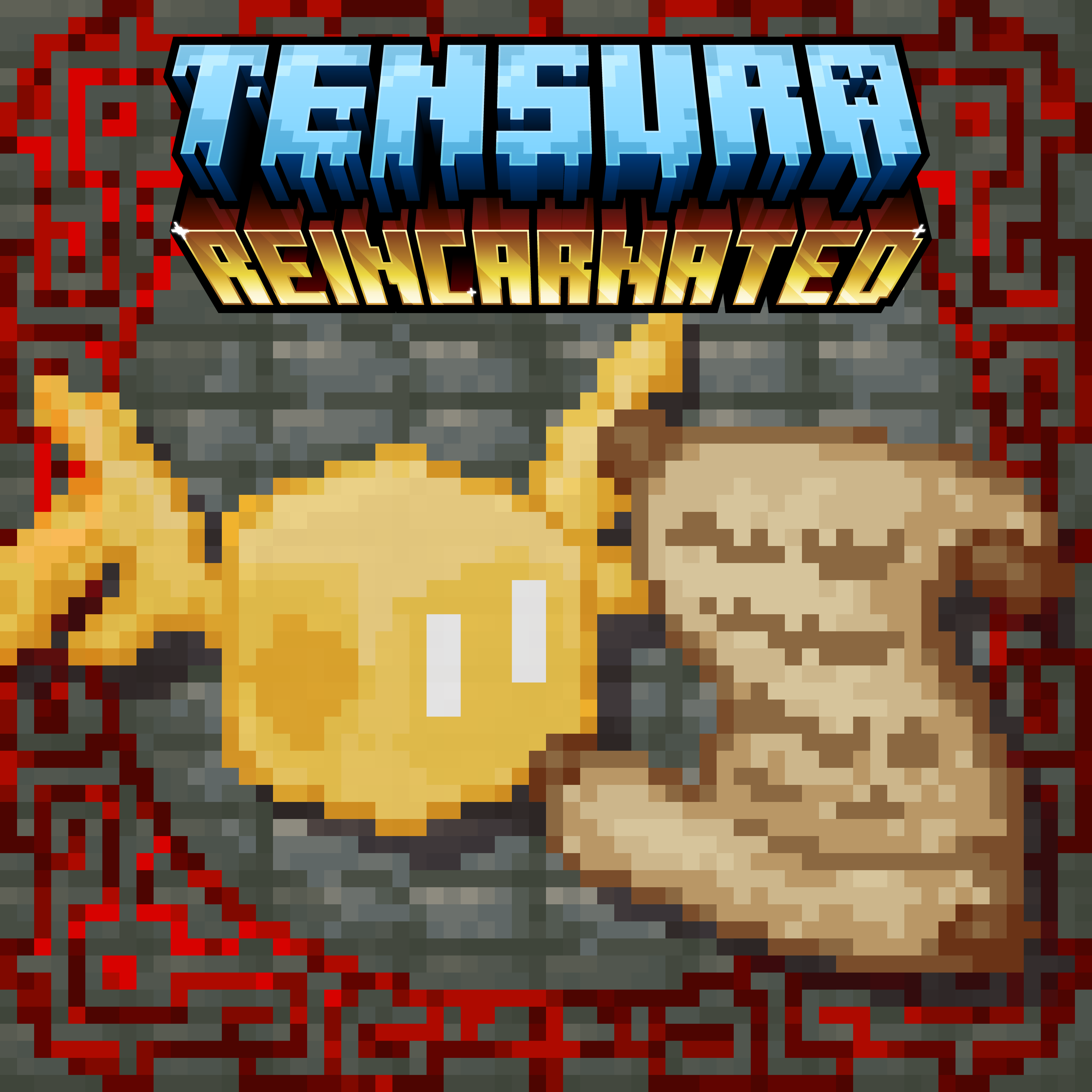 Логотип мода Tensura Compat: Iron's Spells 'n Spellbooks