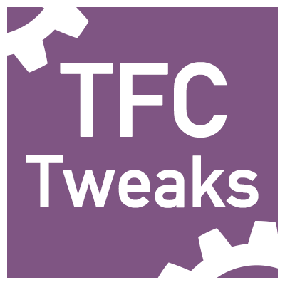 Логотип мода TFC Tweaks
