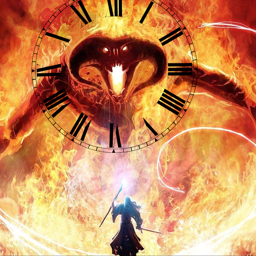 Логотип мода Time Shall Not Pass! (1.12.2 & 1.16.5)