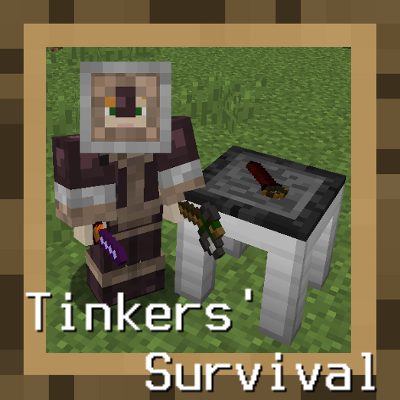 Логотип мода Tinkers Survival