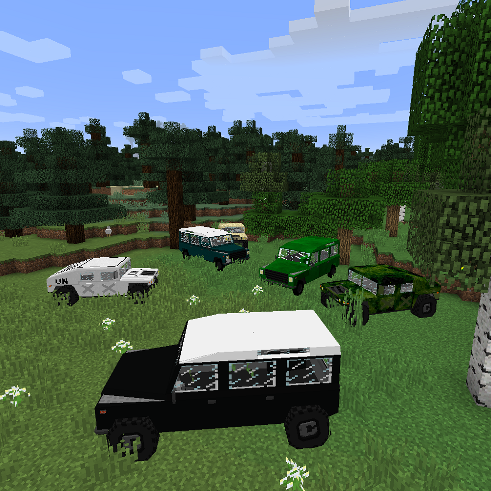 Логотип мода Immersive Vehicules - Trin Military Pack