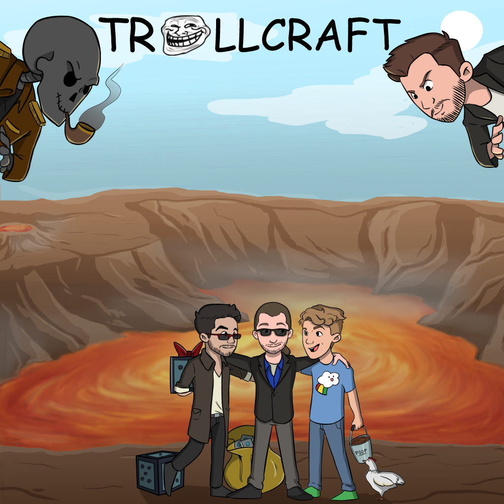 Логотип мода TrollCraft