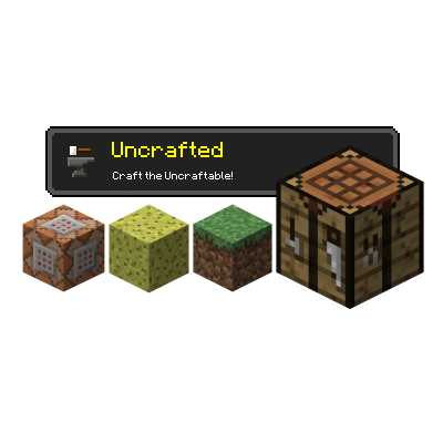 Логотип мода Uncrafted