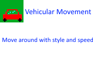 Логотип мода Vehicular Movement