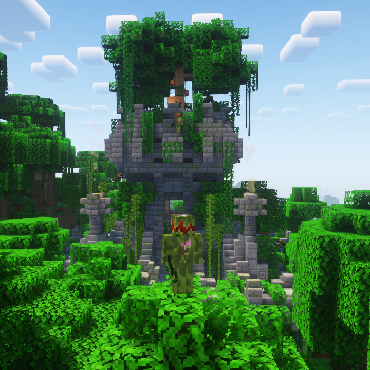 Логотип мода Whisperer's Jungle Temple