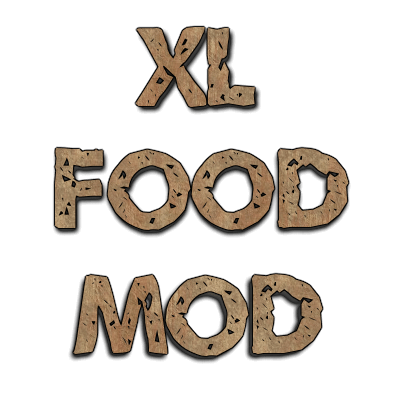Логотип мода XL Food Mod+